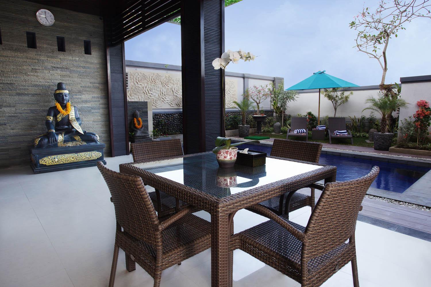 The Nakula Villas Kuta  Ruang foto